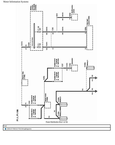 2005 Ford F750 Wiring Diagrams